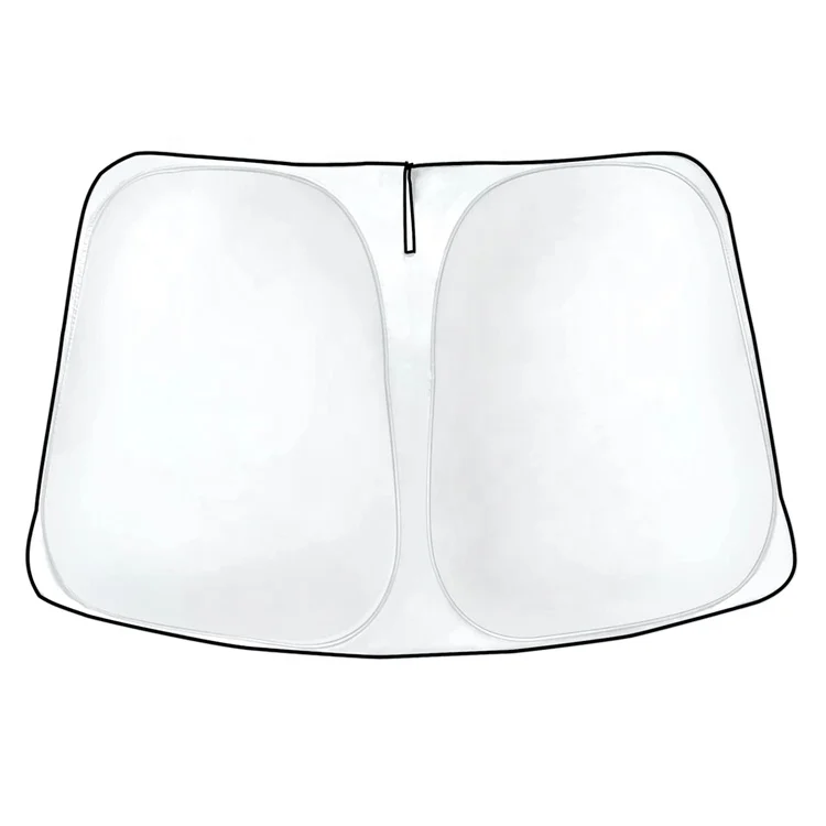 Creeaes Car Windshield Sun Shade Covers Visors Auto Front Window Sunscreen For Tesla Model 3 Y Sunshade Accessories