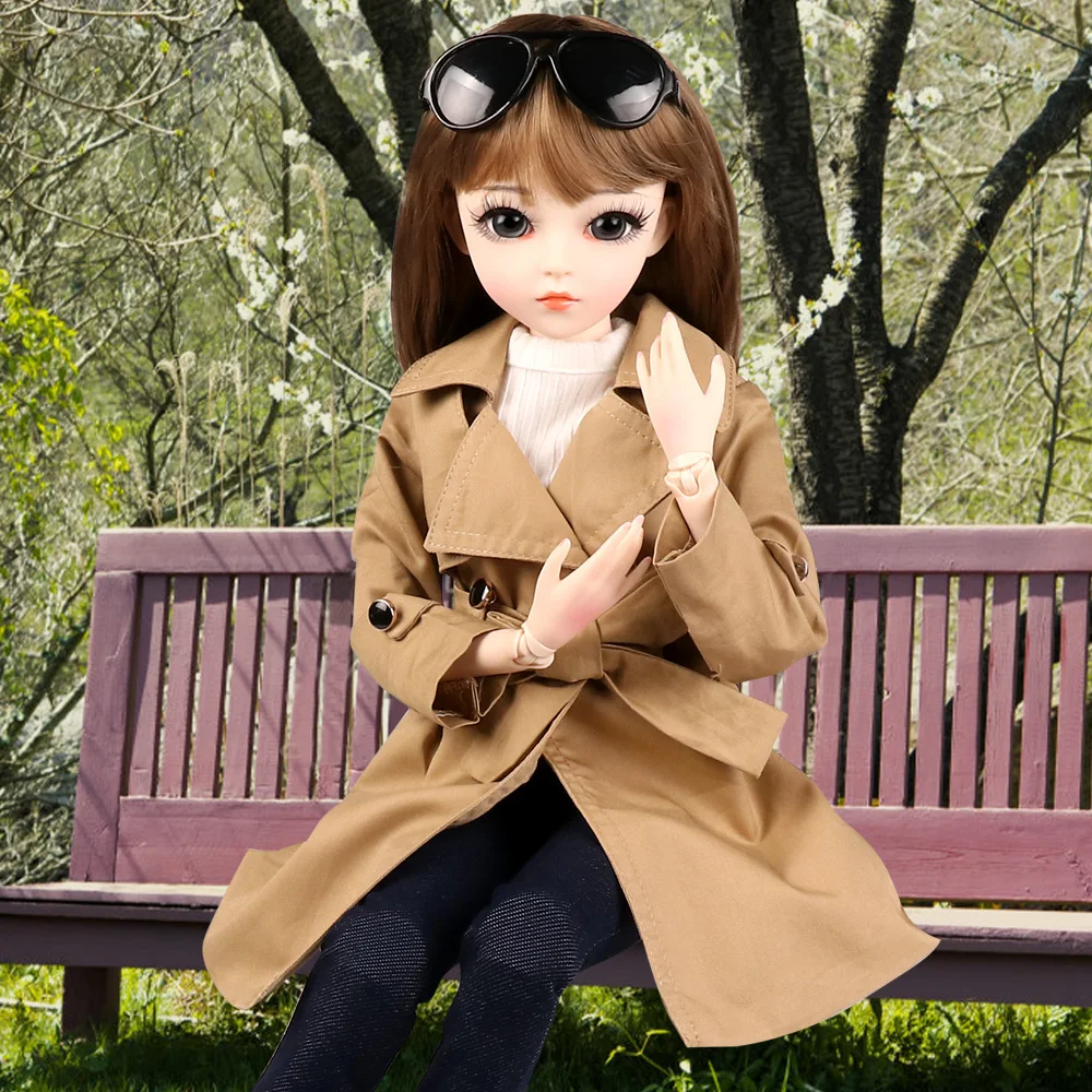 Killy Fashion Official style 1/3 BJD  joint doll With makeup face hair eyes clothes 60cm height girls custom gift collection