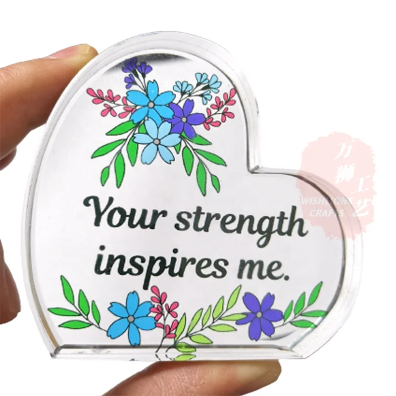 Wholesale Crystal Heart Shaped Glass Paperweight Custom Made K9 Crystal paperweight for souvenir gift CPW-01