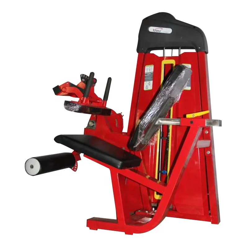 Xinrui Fitness Custom Logo Steel Tube Seated Leg Curl Gym Fitness Machine For Strength Training And Exercise
