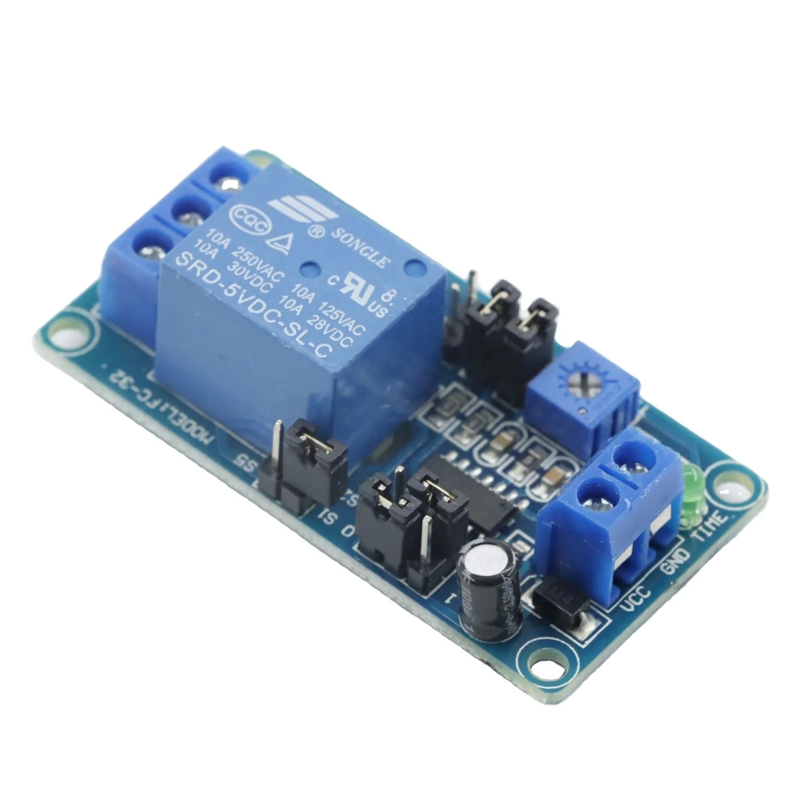 DC 12V 5V задержка реле задержки включения/задержки выключения модуля с таймером вольт времени Плата