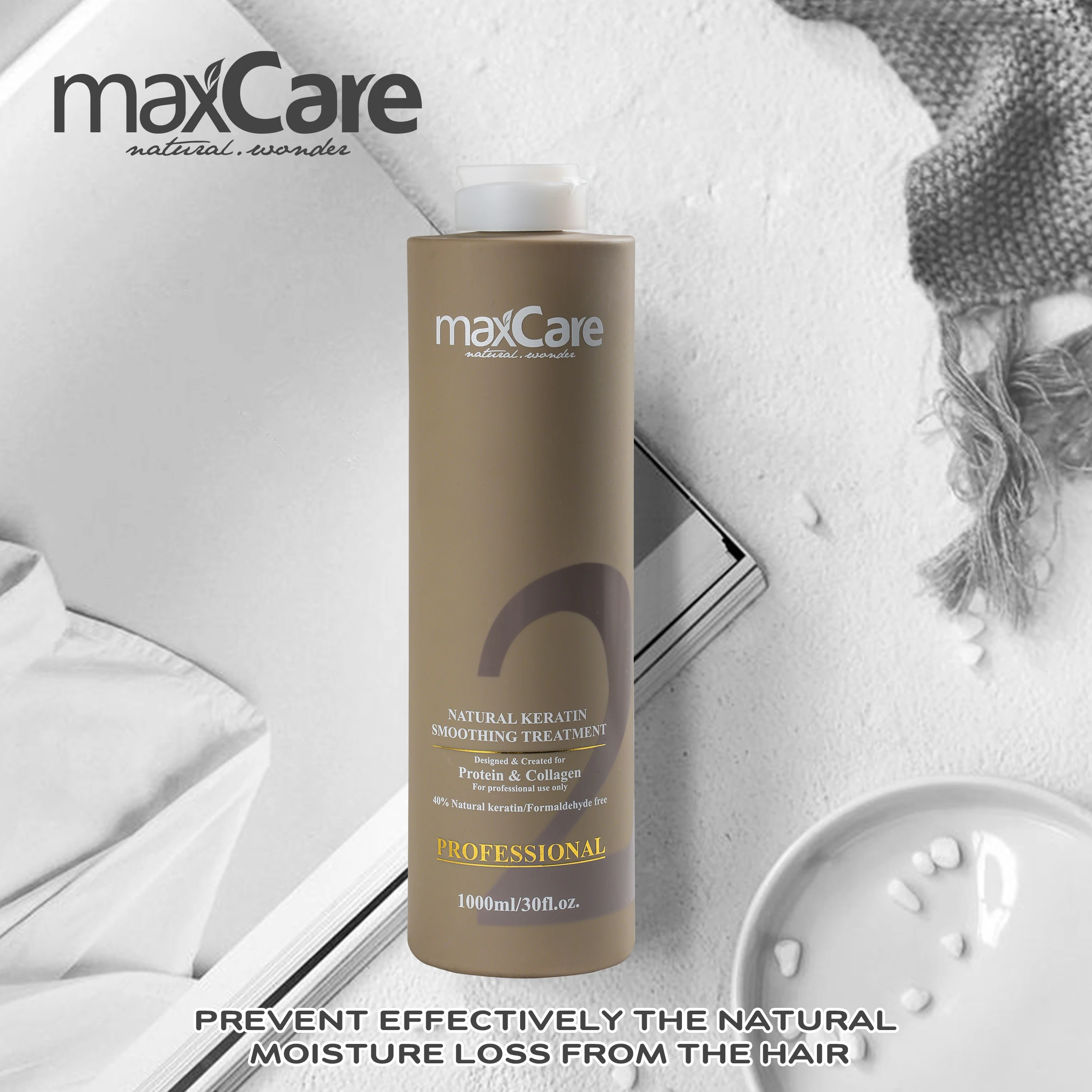 Fokison Pure Morocco Oil Keratin Collagen Hair Treatment Maxcare