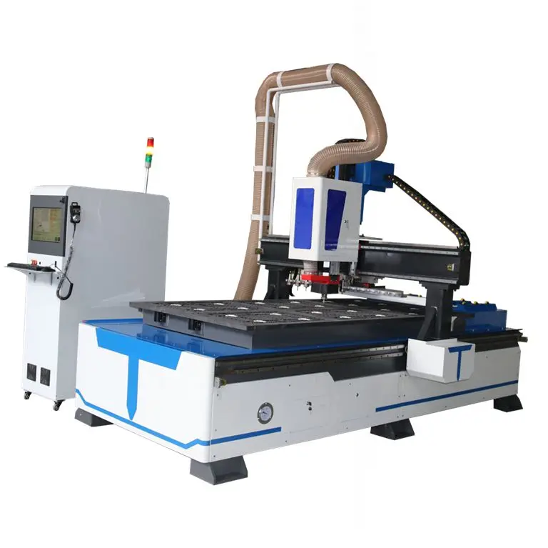 Cnc Wood Router Atc 5 X 10 Panels  Woodpecker Dp1212 Double Head Saw For Wood Cutting