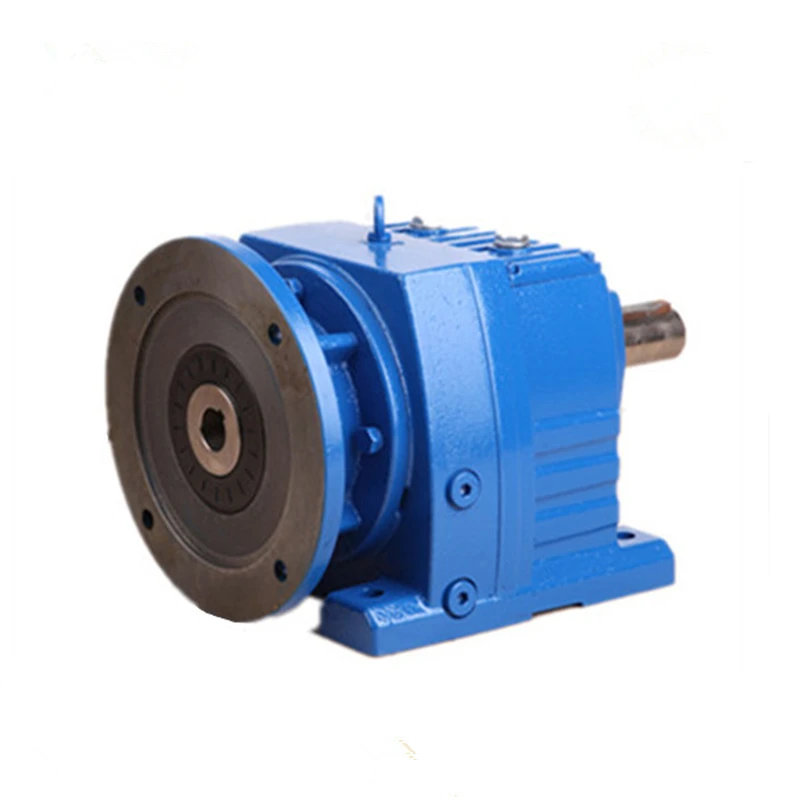 R137 horizontal mounted gearmotor for Crusher machine Helical gearbox
