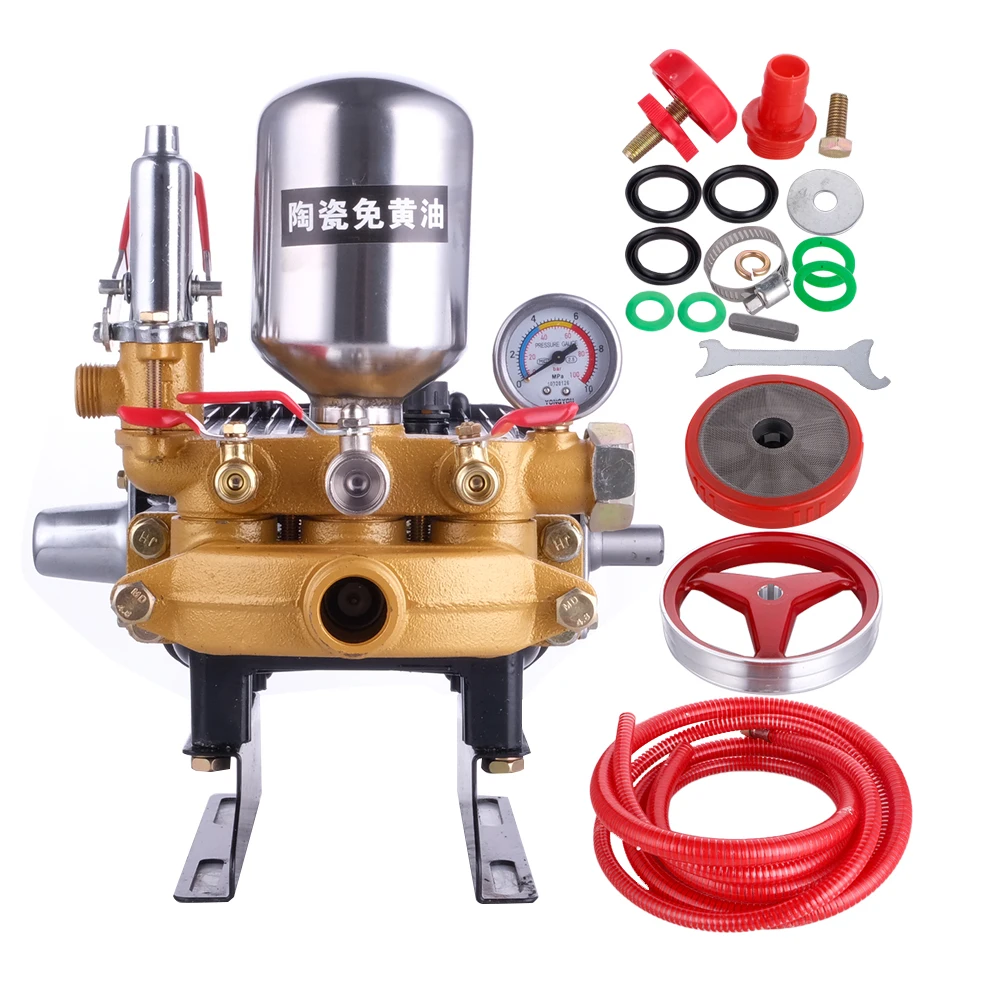 3-5HP Ceramic material  portable diesel engine pump plunger tractor No butter added farm sprayer pumps