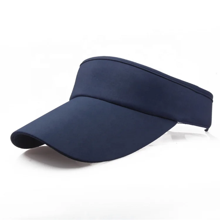 Wholesale OEM caps unisex outdoor sun visor cap and hat sun protection plain sunscreen visor sport hat