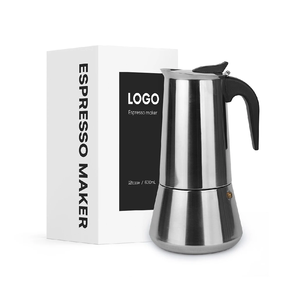 Classic Italian Coffee Maker Cafetiera Percolator For Latte Mocha Cappuccino Macchiato, Cafe Maker