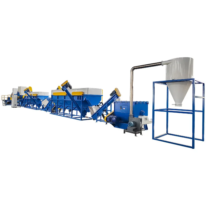 Китайская машина для переработки отходов пластиковых бутылок PE HDPE