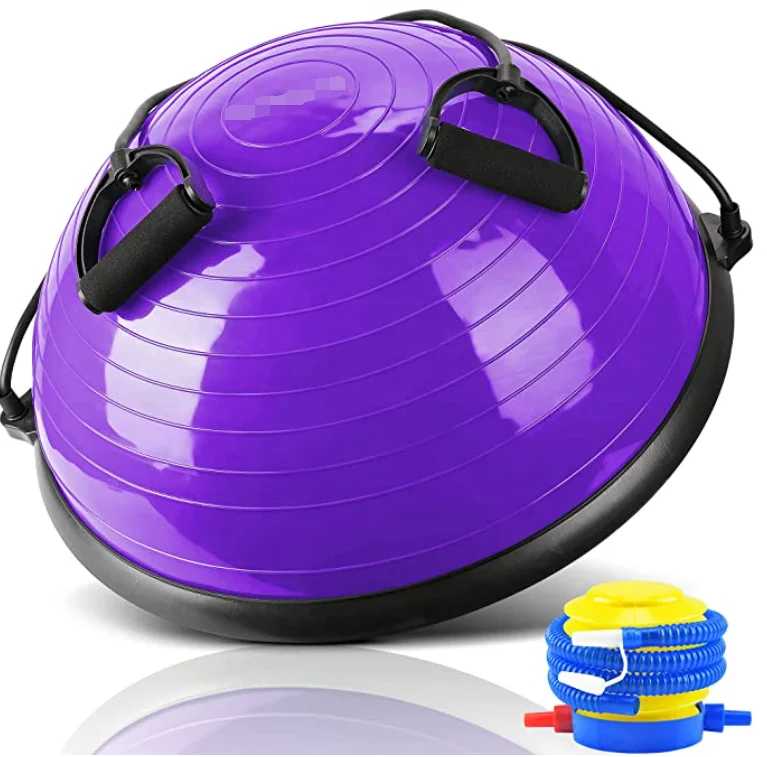 ONESTARSPORTS Fitness Wholesale High Quality Non-slip Balance Trainer Half Pilates  Ball for Exercise Yoga Ball Gym