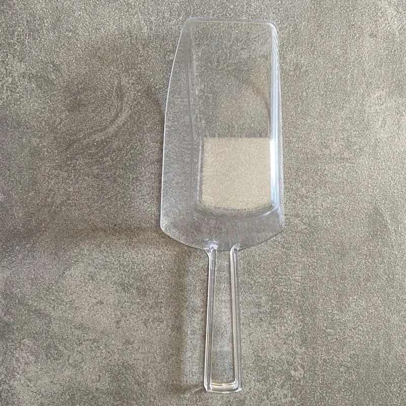 IC-2152 Kitchen Bar Party Wedding Ice Bath Food Candy Sugar Multi-purpose 40Z Clear Plastic Kitchen Scoop