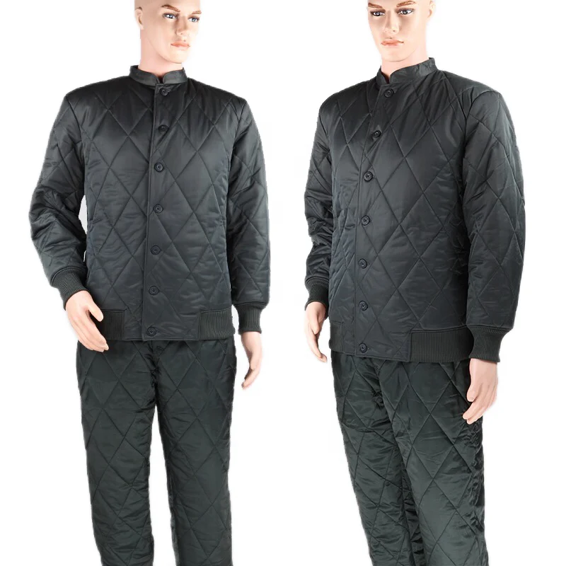 Cotton Men Outdoor Winter Outdoor Tracksuits Uniforms Sets in High Cold Area