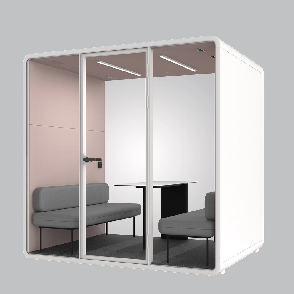 Mobile Silence Sound Proof Recording Acoustic Vocal Studio pod Isolation Phone Booth