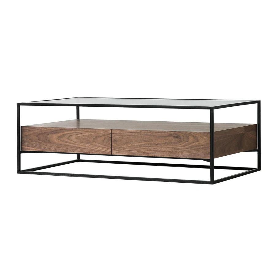 
Wholesale Fashion Creative Modern Solid Wood TV Stand Living Room Furniture Metal TV Table Modern Simple TV Cabinet with Drawer 