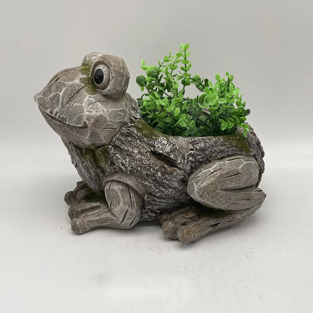 Turtle shape animal flower pot garden planters flower pot