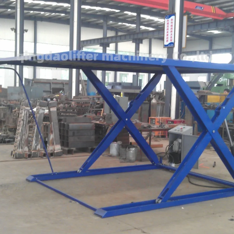 hydraulic control/PLC Control  scissors parking lift