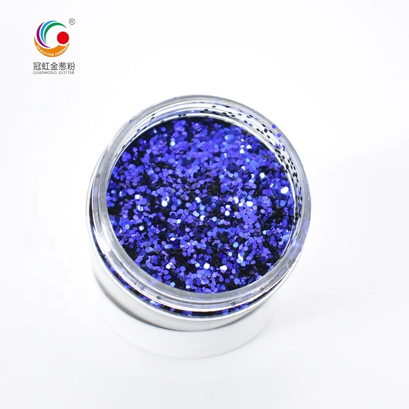 GH7777 Wholesale High Quality Chameleon Nail Art Toys Makeup Printing Coating Craft Material Of Decoration Polyester Powder