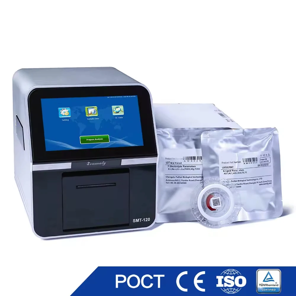 CHINCAN SMT-120 Automated Clinical Mini Chemistry Analyzer Blood Biochemistry Analyzer