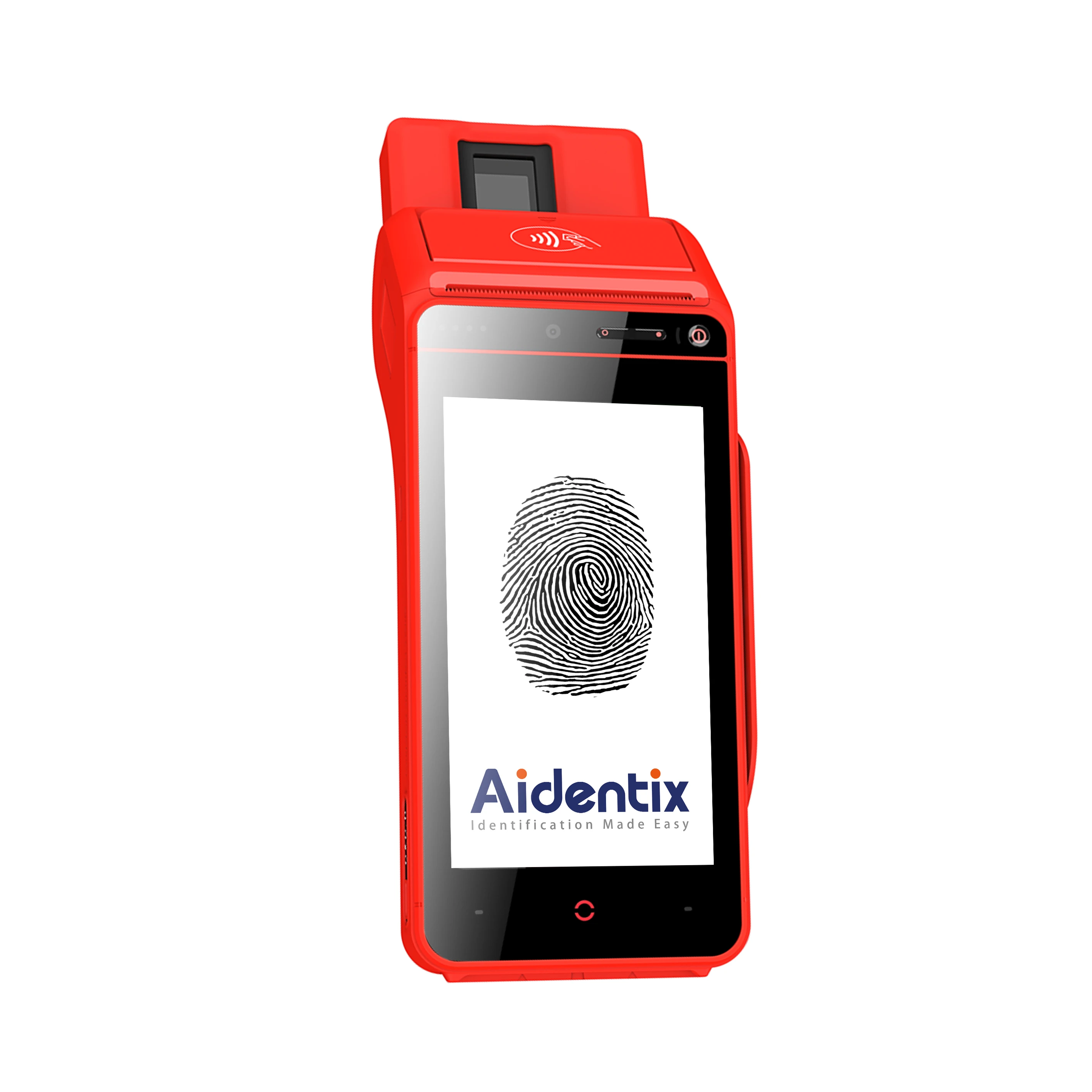 Handheld Android POS Terminal POS Machine POS Devices with Biometric Scanner