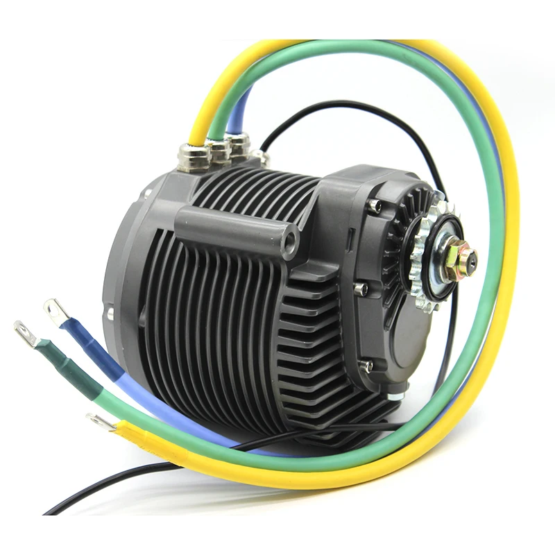 SOTION Dc Motor  FW03 72v 12kw Mid Drive Motor Without Gearbox  High Rotational Speed
