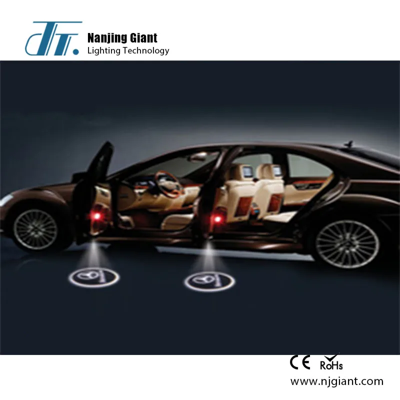 Car door lighting decoration automatic control pattern logo customization welcome car door light