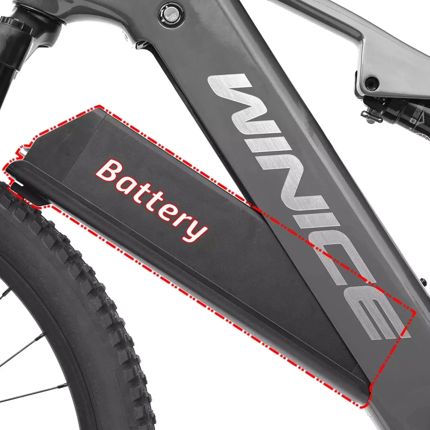 Dengfu E-bike аккумулятор 52 В 20ah 1040wh применим к E55 E56 только