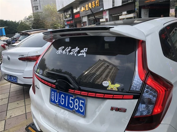 taillight tail light reflector for Honda Jazz Fit 2014 - 2018 Rear fog Lamp DRL LED dynamic Turn Signal Brake indicator parts