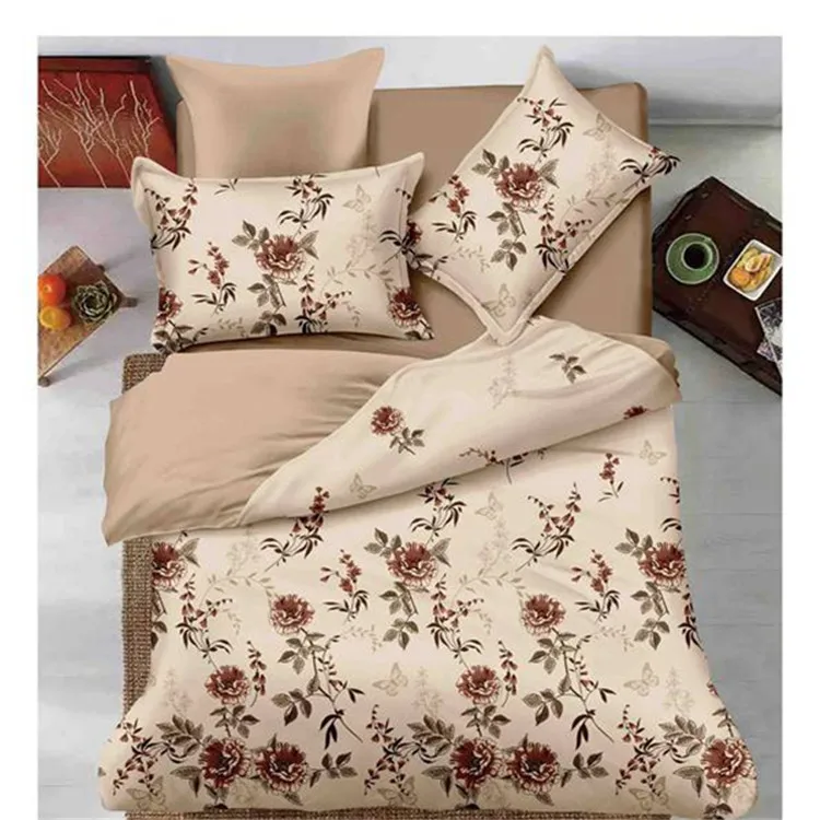 
High quality bed linen set manufacturers in china microfiber bedding set 