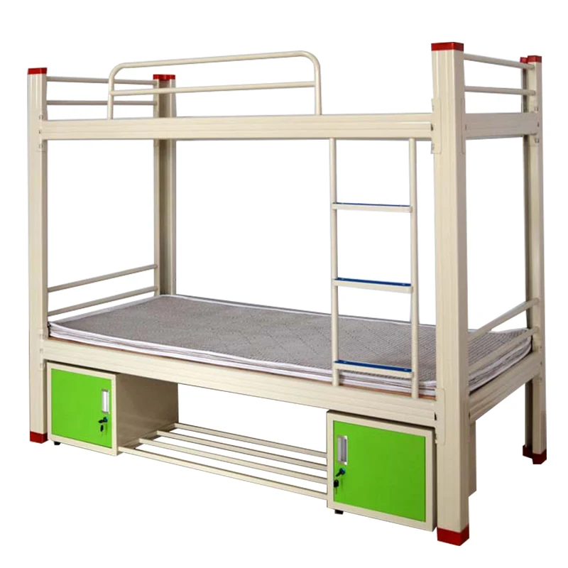 
home furniture modern student dormitory bed metal steel bunk beds 