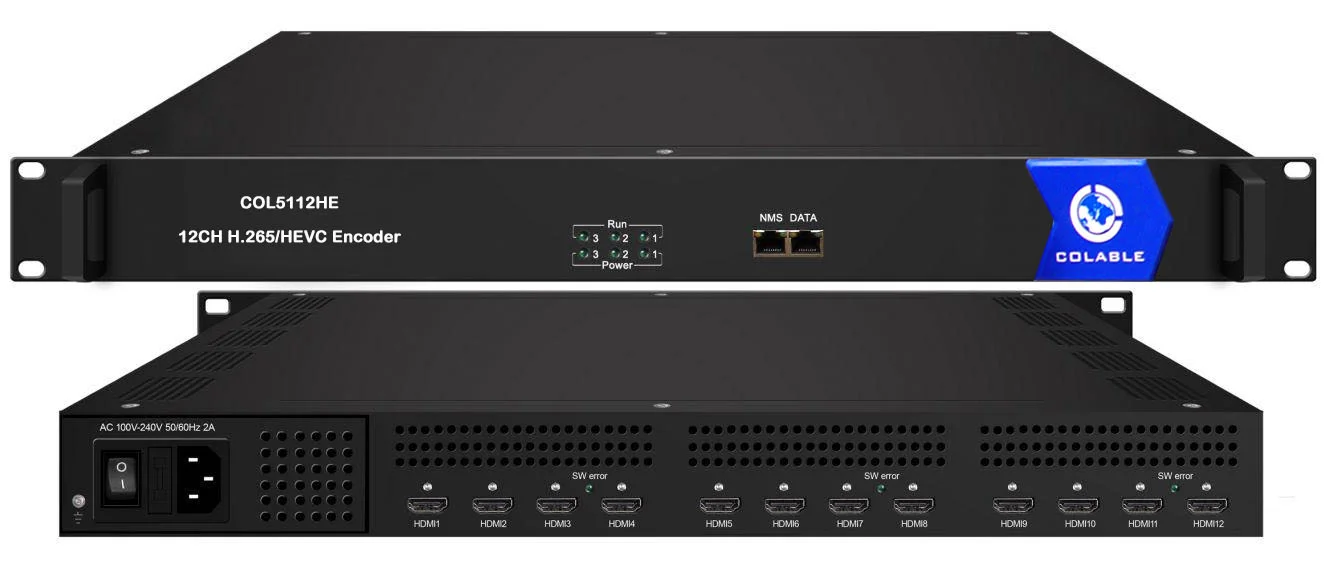 digital tv broadcast iptv 1080p Encoder 24 channels HD Cable TV Digital IP Stream ASI Audio  Video Encoder COL5181HA