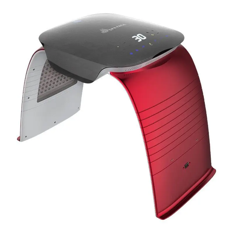 Hot&Cold sprayer 7 Color LED PDT Light Skin Care Beauty Machine LED Facial SPA PDT Therapy for Skin Rejuvenation Acne Remover