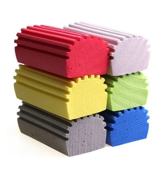 Factory hot sales high water absorption  cleaning PVA sponge for mop with different colors