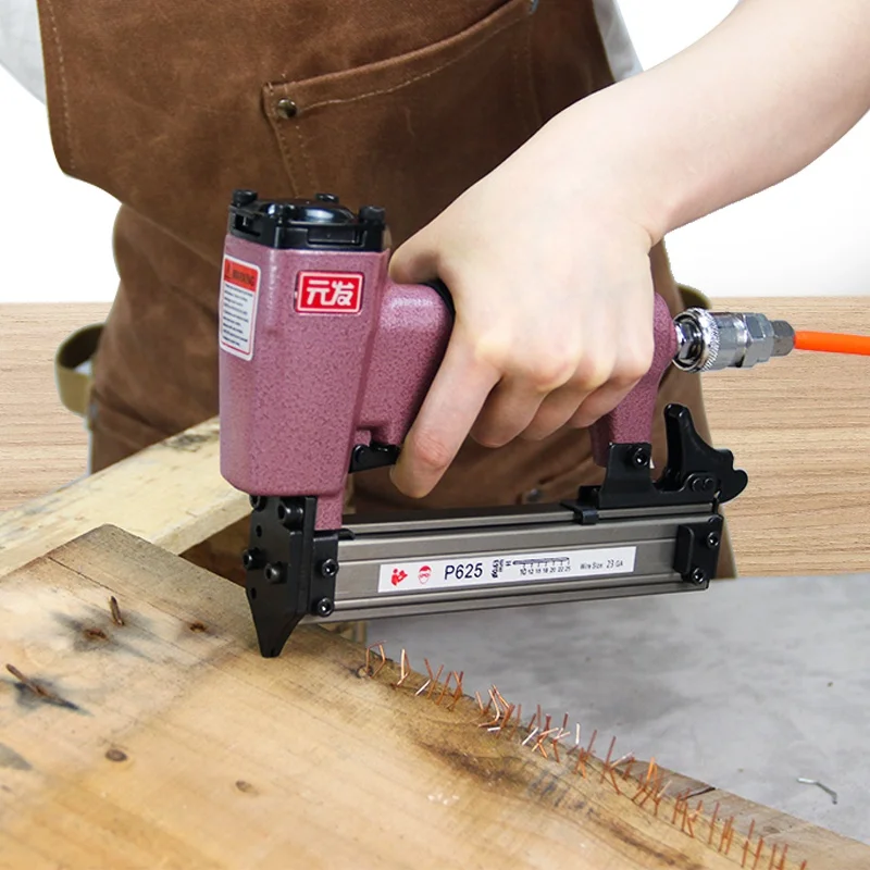 Ga.23 воздуха контактный гвоздильщик P625 пневматический гвоздезабивной пистолет воздуха контактный гвоздильщик Профессиональный Безголовый контактный гвоздя ружье