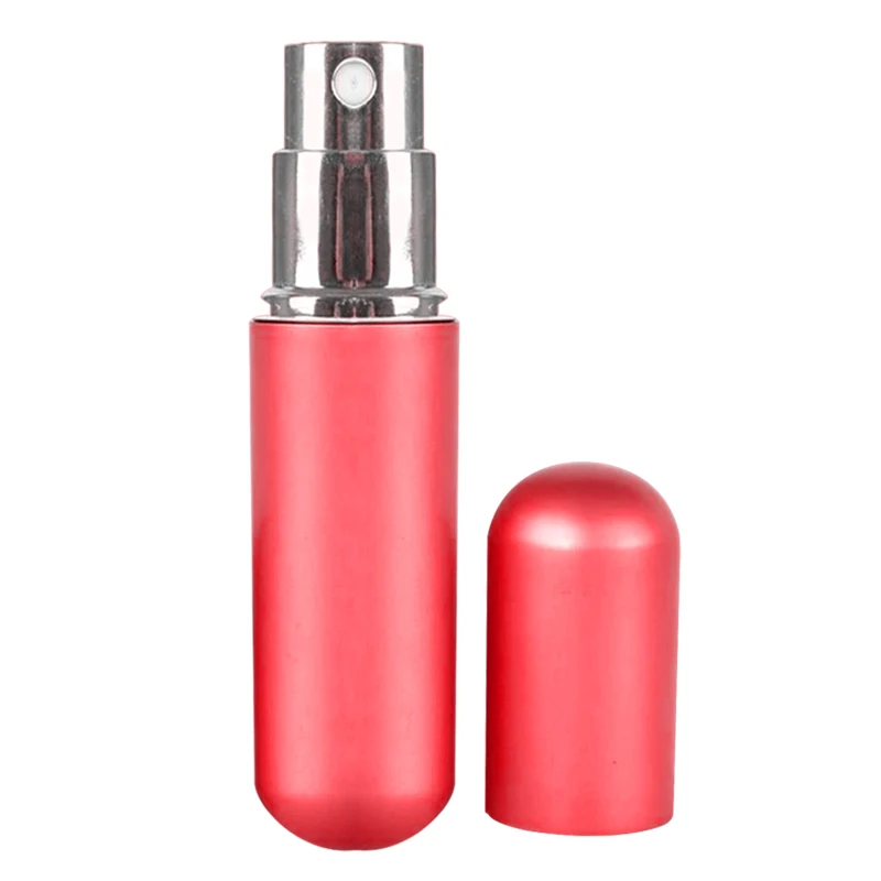 Portable Atomizer Aluminum Spray Perfume Bottle Travel Sized 5ml Refillable Atomizer Perfume Spray Bottle