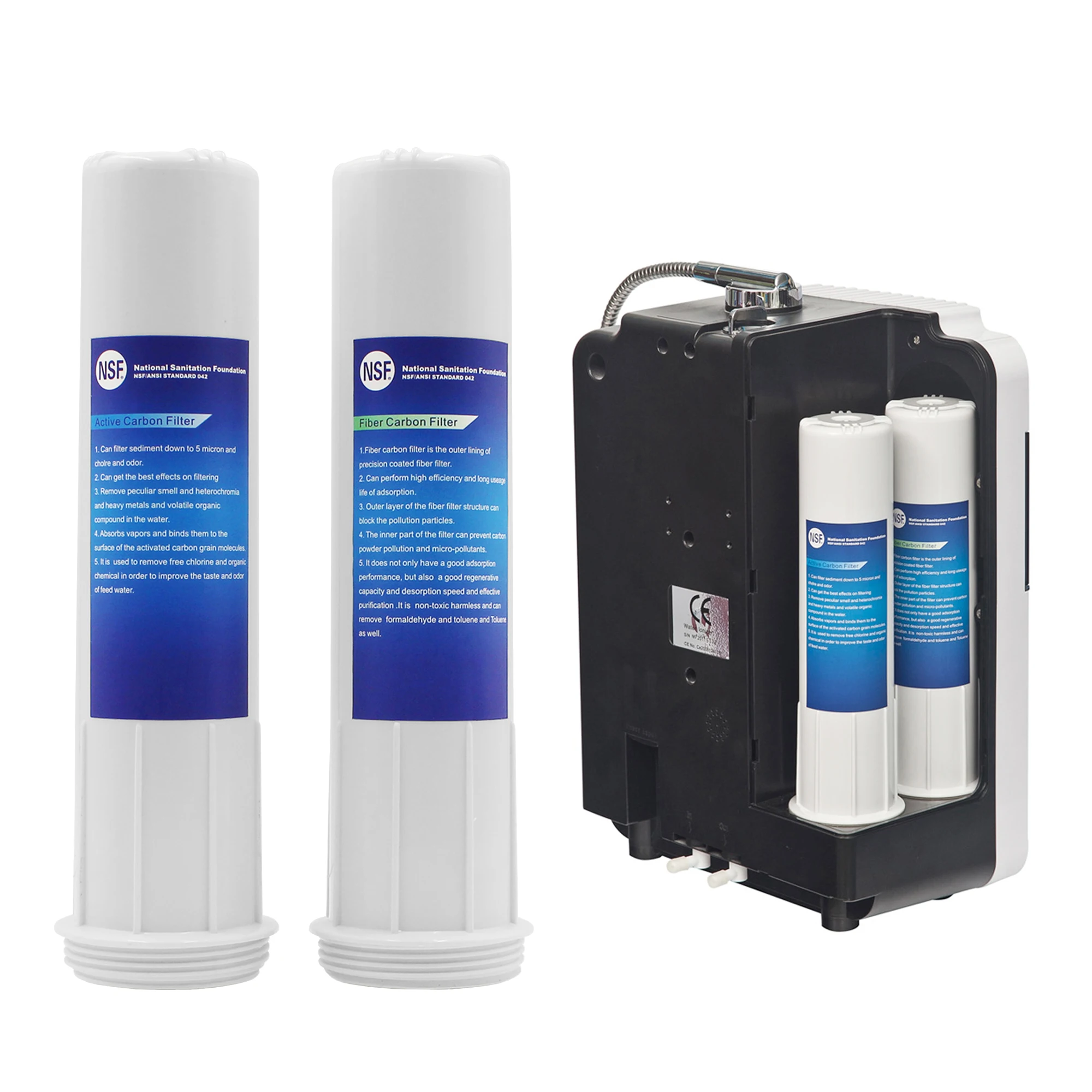 Desktop Hydrogen Generator Machine Alkaline Water Dispenser Producing ph 8.5-10.0 Acidic Hydrogen Water for Water Treatment