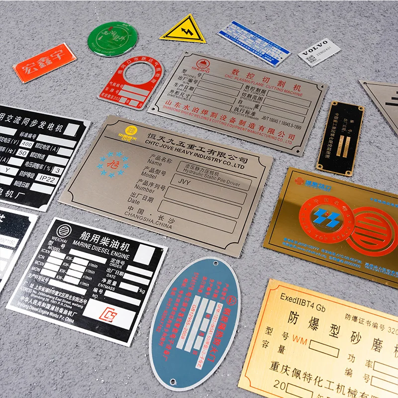 Модные декоративные металлические таблички на заказ тонкая табличка