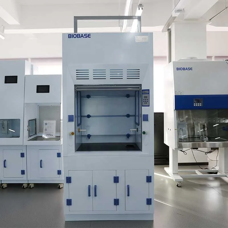 Biobase Ducted Fume Hood Microprocessor with anti-corrosive water tap and memory function Ducted Fume Hood for lab