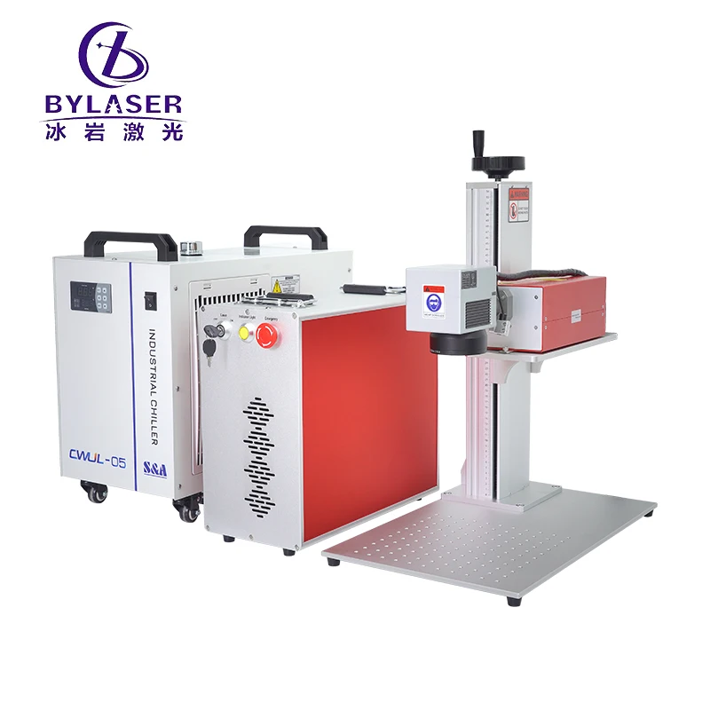 High-Efficiency UV Printer for PVC ID Card Water Cooled Marker for Glass Bottle Engraving Marking Machine