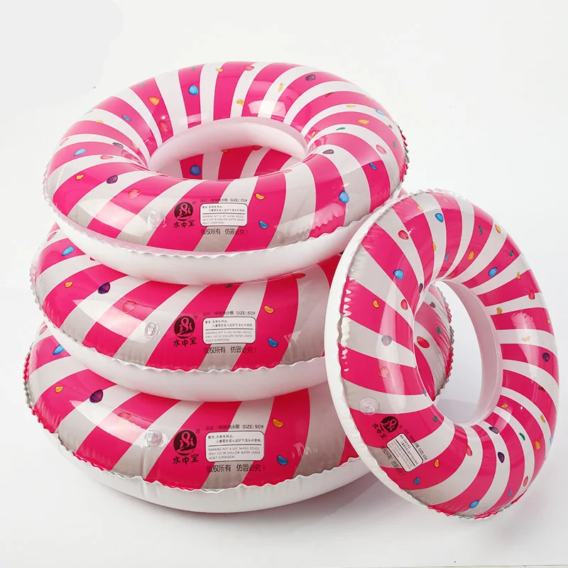Kids and Adults Sweet Candy Design swim ring Pool Swim Tubes Fast delivery