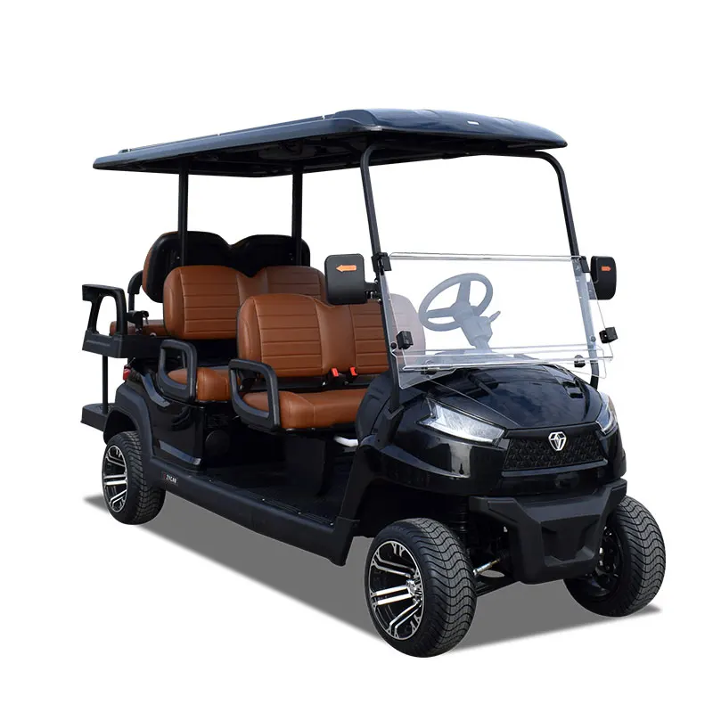 High Quality 72V Remote Electric Golf Cart  Commercial 4-Wheel Electric Club Cart