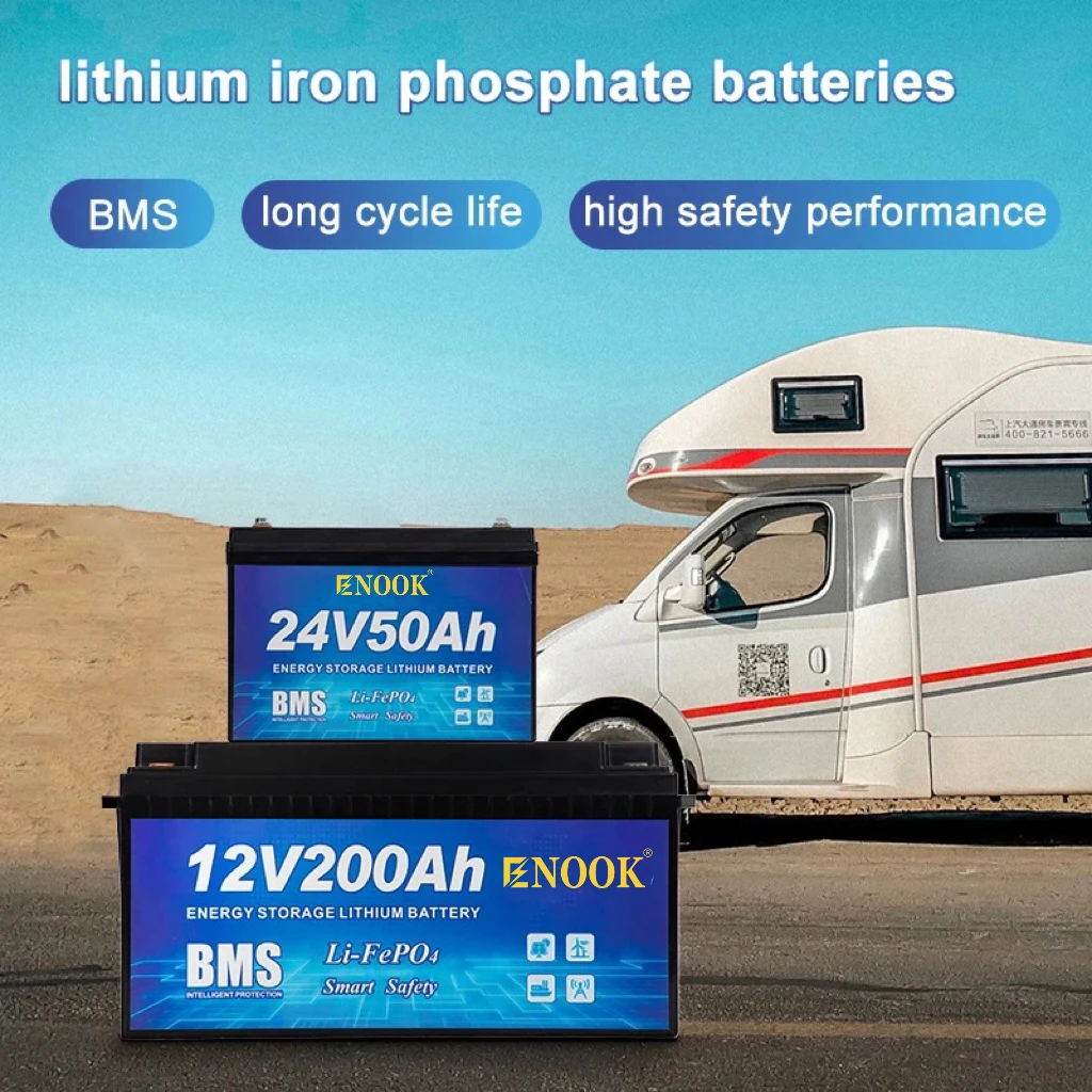 Deep Cycle 12V 100 200 300 400 Ah Lifepo4 Battery 12V 200Ah 100Ah 150Ah 300Ah 400Ah 500Ah Solar 24v lifepo4 battery bms 100a