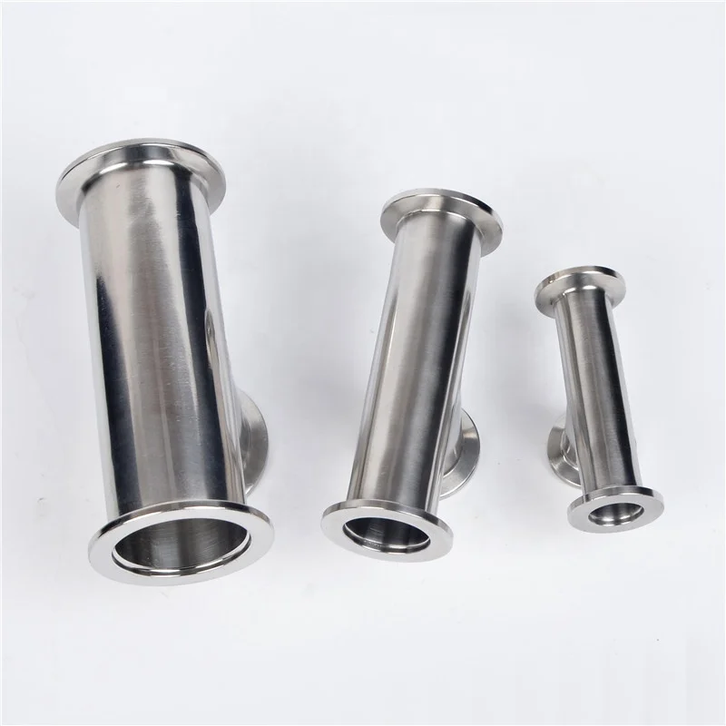 ISO-KF KF16 KF25 KF40 KF50 Flange Equal TEE Fitting 3 Ways Vacuum 304 Stainless Steel