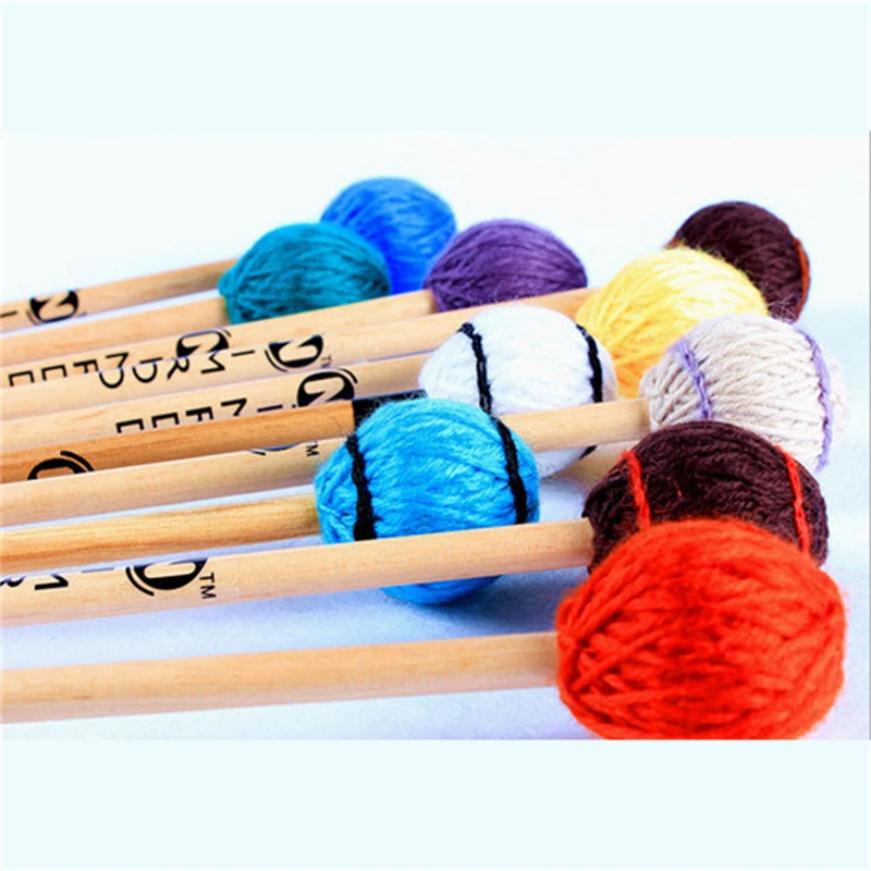 DHBS-2 percussion instrument accessories premium maple soft drumsticks, marimba mallets