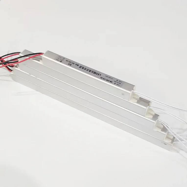 Hot sales factory wholesale price slender aluminum 1.5A led module strip light neon billboard universal power supply home use