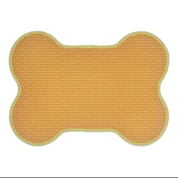 EVA Cat Litter Mat Filter Cat Litter Double Layer Folding Waterproof Cat Litter Mat