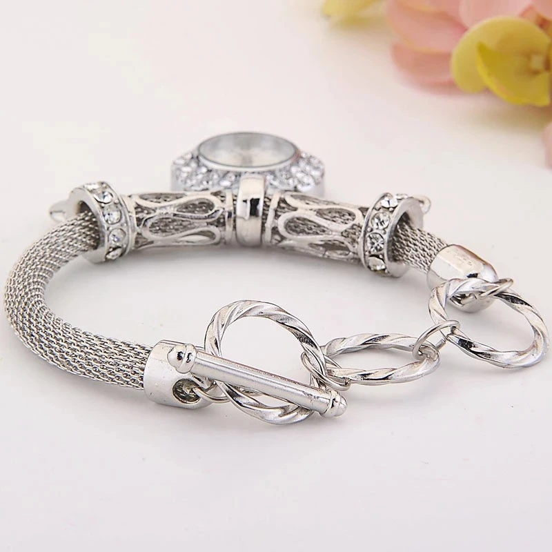 exquisite love pendant diamond ladies watch