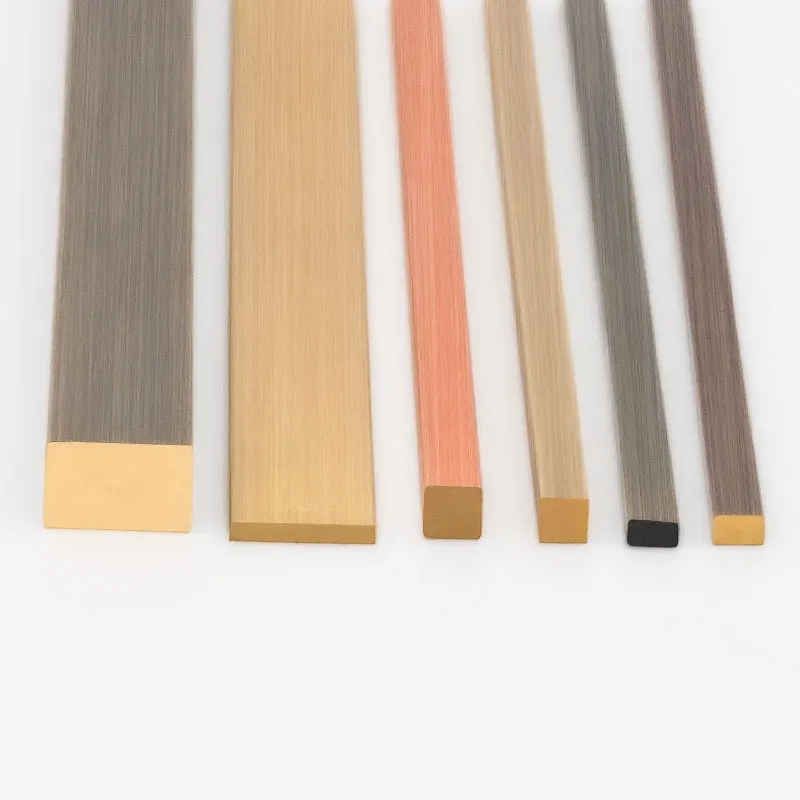 Quality Guaranteed custom metal Color optional decorative strip square brass rod bar