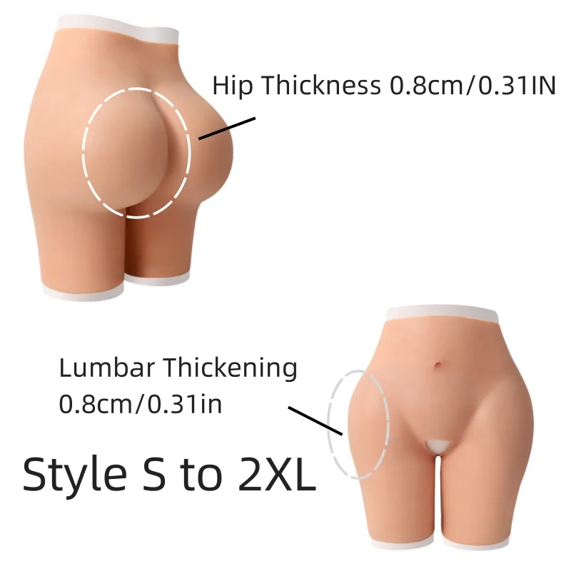 Wholesale Silicone Hip Enhancer Butt Lift Drop shipping Silicone Panties, Shaper Push Up Hips No Sticky For Women & Man