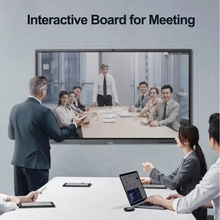 Factory Direct 65 Inch Black Shell Finger Touch Screen Smart Board For Classroom