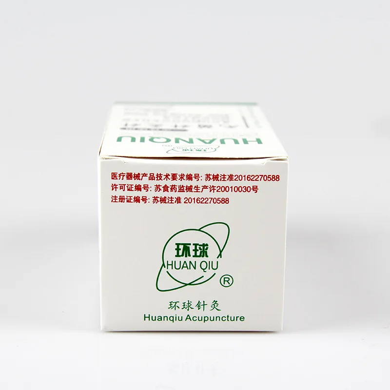 Huanqiu Acupuncture 500pcs/box 10needle+1tube spring handle acupuncture without looper