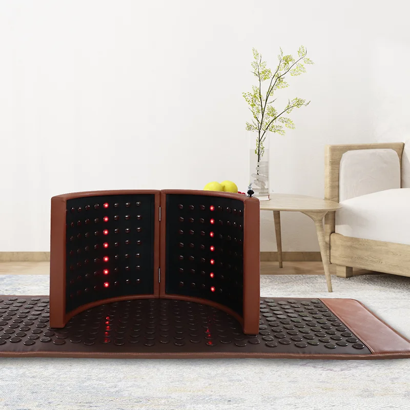 Fuerle Foldable Far Infrared Tourmaline Germanium sauna dome Jade Stone Energy Luxury Detox Sauna Dome